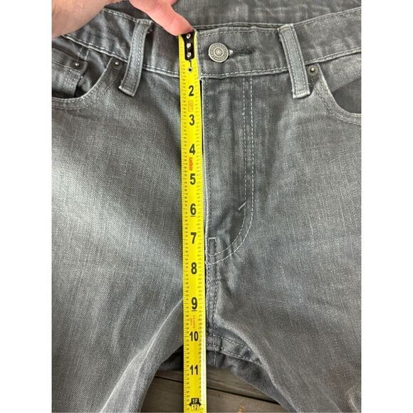 Levi’s Gray 513 Denim Jeans 30 x 31 - Picture 7 of 11